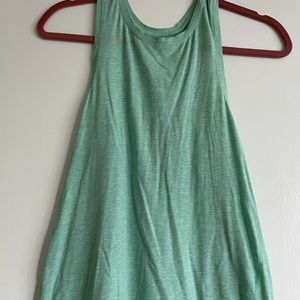 Lululemon Mint Green KeyHole/FlyAway Tank